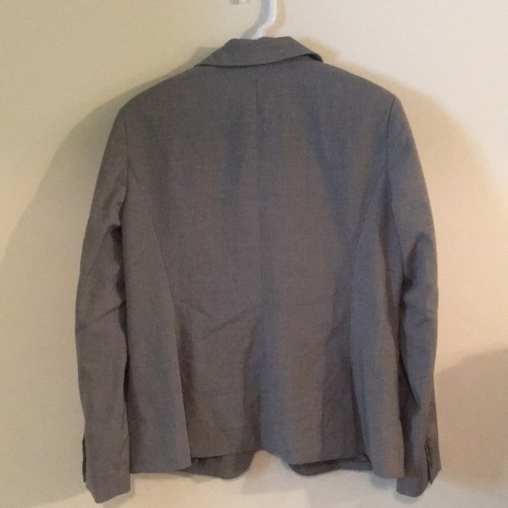 Gray Pinstripe Suit Jacket - Picture 2 of 2